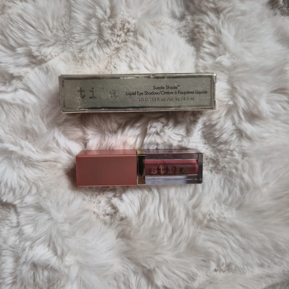 STILA Suede Shade Liquid Eye Shadow Sheer Terracotta Eyeshadow Full Size New NIB
